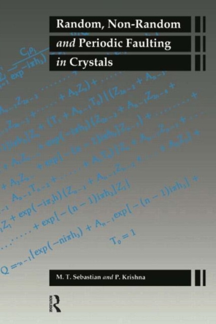 Random Non-Random Periodic Faulting in Crystals, Hardback Book