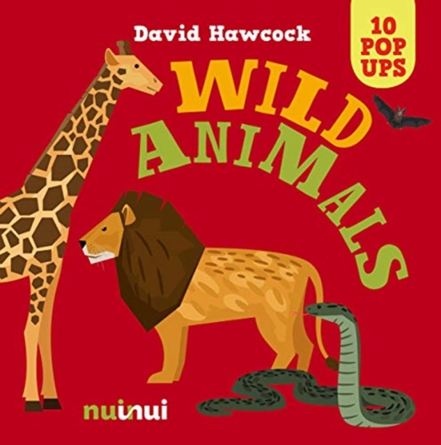 10 Pop Ups: Wild Animals, Hardback Book