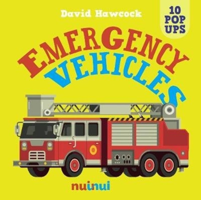 10 Pop Ups: Emergency Vehicles, Hardback Book