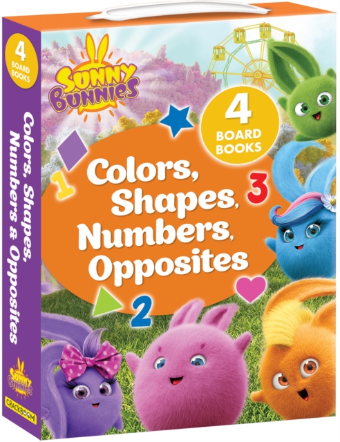 Sunny Bunnies: Colors, Shapes, Numbers & Opposites : 4 Board Books, Mixed media product Book
