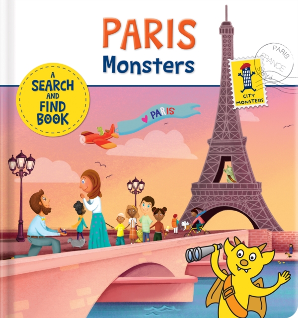 Paris Monsters : A Search and Find Book, Board book Book