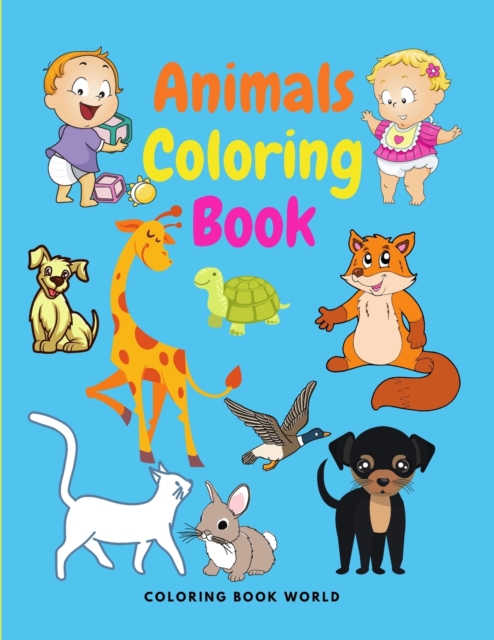 Animals Coloring Book, Paperback / softback Book