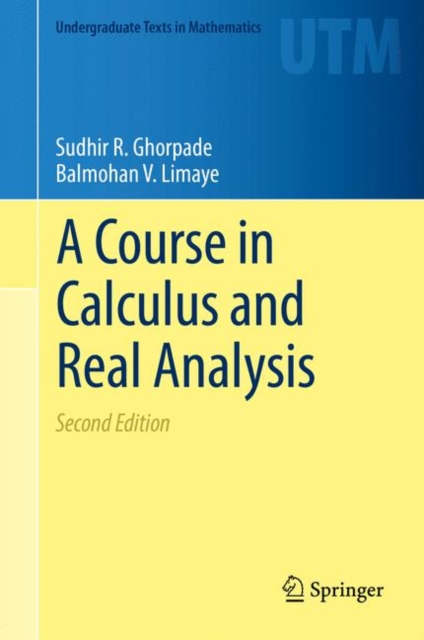 A Course in Calculus and Real Analysis, Hardback Book