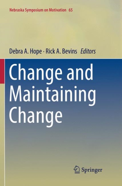 Change and Maintaining Change, Paperback / softback Book