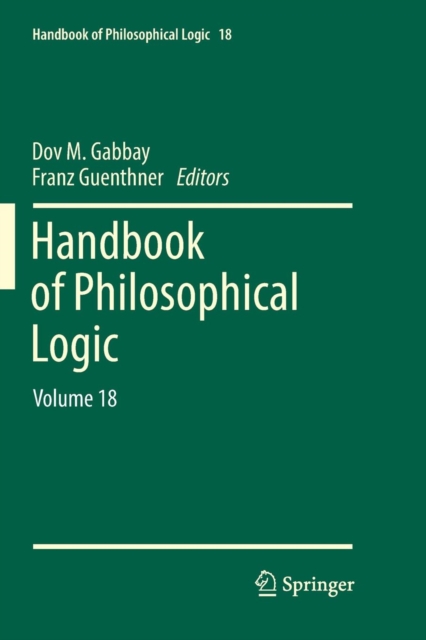 Handbook of Philosophical Logic : Volume 18, Paperback / softback Book