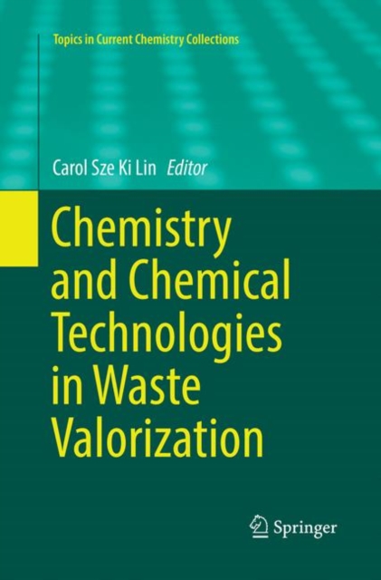 Chemistry and Chemical Technologies in Waste Valorization, Paperback / softback Book
