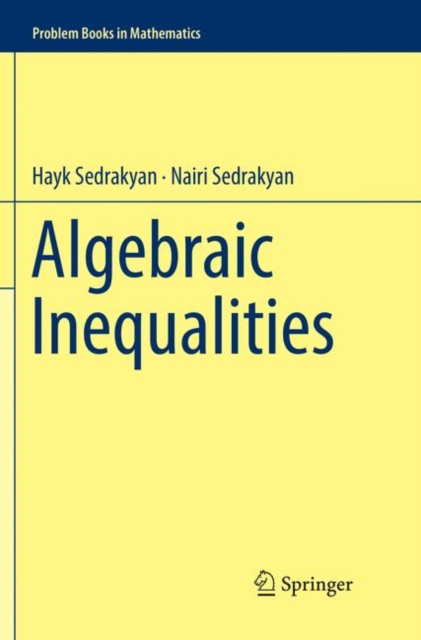 Algebraic Inequalities, Paperback / softback Book