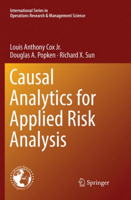 Causal Analytics for Applied Risk Analysis, Paperback / softback Book