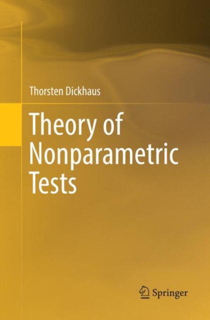 Theory of Nonparametric Tests, Paperback / softback Book