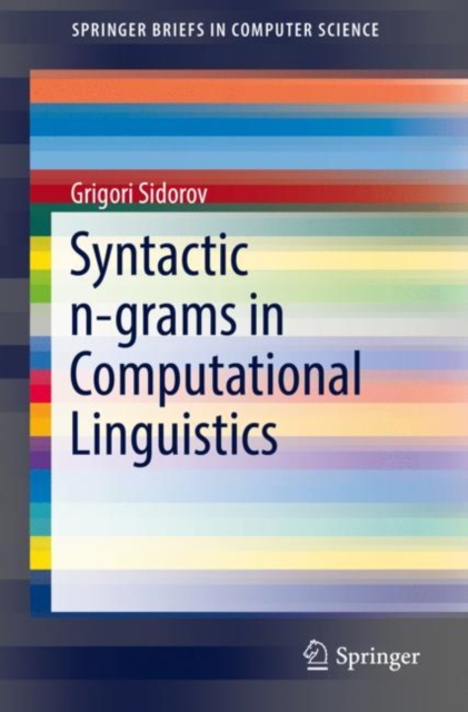 Syntactic n-grams in Computational Linguistics, Paperback / softback Book