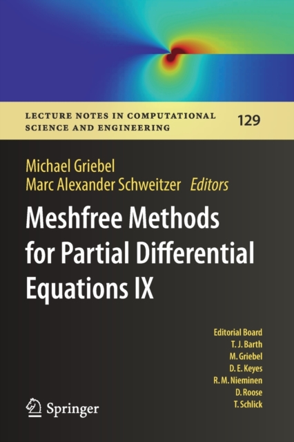Meshfree Methods for Partial Differential Equations IX, Paperback / softback Book