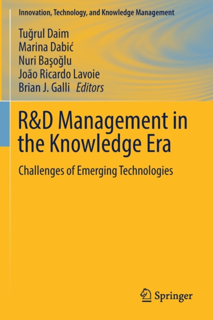 R&D Management in the Knowledge Era : Challenges of Emerging Technologies, Paperback / softback Book