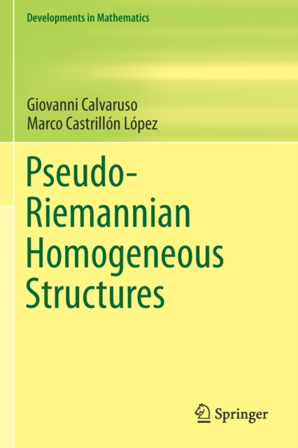 Pseudo-Riemannian Homogeneous Structures, Paperback / softback Book
