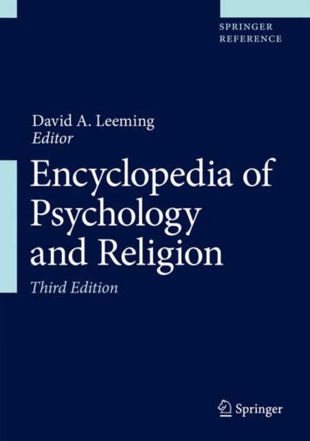 Encyclopedia of Psychology and Religion, Hardback Book