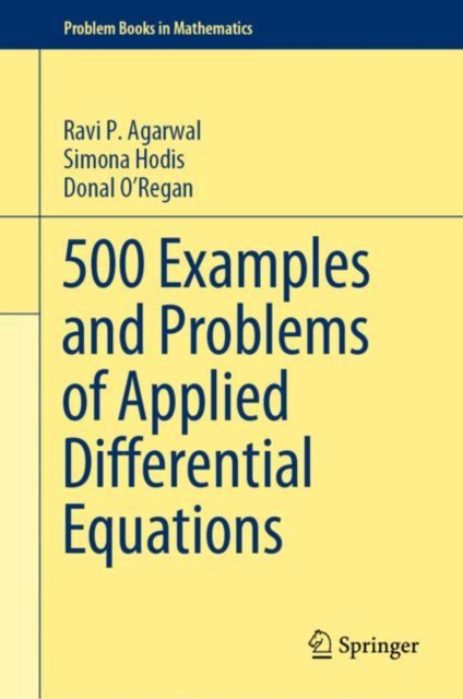 500 Examples and Problems of Applied Differential Equations, Hardback Book