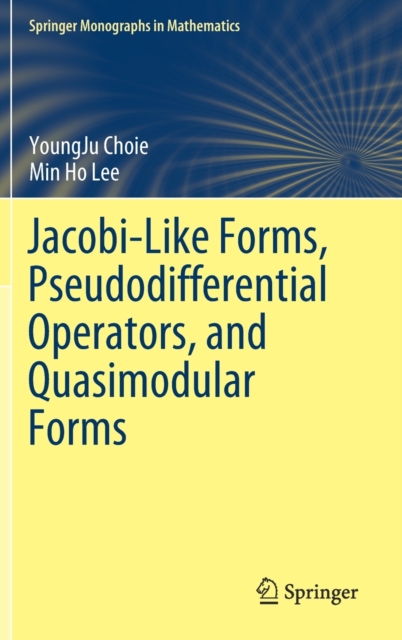 Jacobi-Like Forms, Pseudodifferential Operators, and Quasimodular Forms, Hardback Book