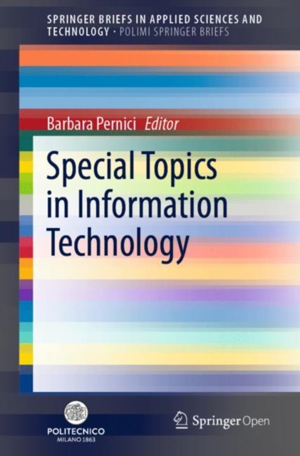 Special Topics in Information Technology, Paperback / softback Book