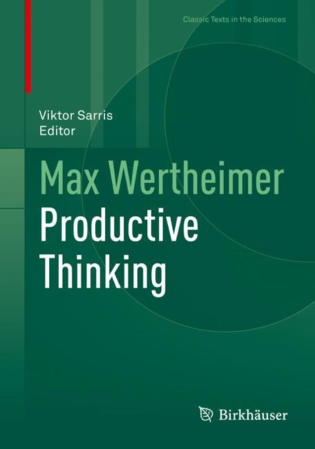 Max Wertheimer Productive Thinking, PDF eBook