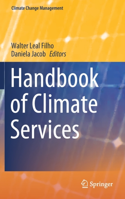 Handbook of Climate Services, Hardback Book