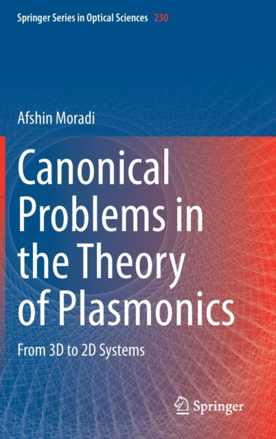 Canonical Problems in the Theory of Plasmonics : From 3D to 2D Systems, Hardback Book