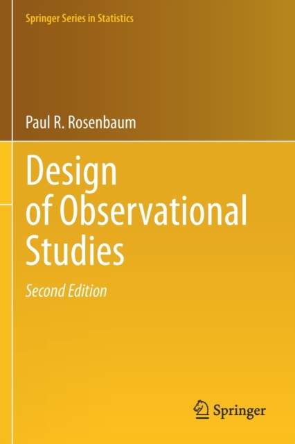 Design of Observational Studies, Paperback / softback Book