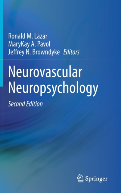 Neurovascular Neuropsychology, Hardback Book
