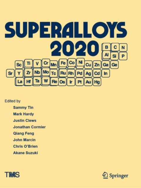 Superalloys 2020 : Proceedings of the 14th International Symposium on Superalloys, Paperback / softback Book