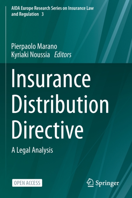 Insurance Distribution Directive : A Legal Analysis, Paperback / softback Book