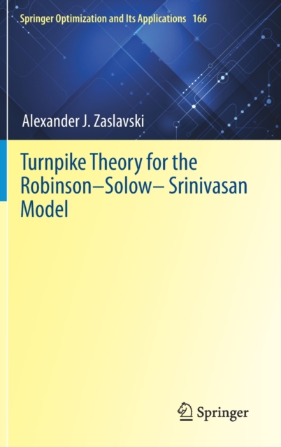 Turnpike Theory for the Robinson-Solow-Srinivasan Model, Hardback Book