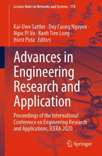 Advances in Engineering Research and Application : Proceedings of the International Conference on Engineering Research and Applications, ICERA 2020, Paperback / softback Book