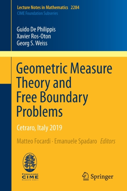 Geometric Measure Theory and Free Boundary Problems : Cetraro, Italy 2019, Paperback / softback Book