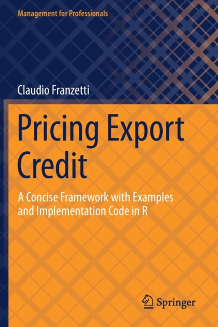Pricing Export Credit : A Concise Framework with Examples and Implementation Code in R, Paperback / softback Book