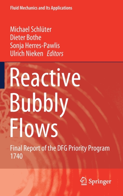 Reactive Bubbly Flows : Final Report of the DFG Priority Program 1740, Hardback Book