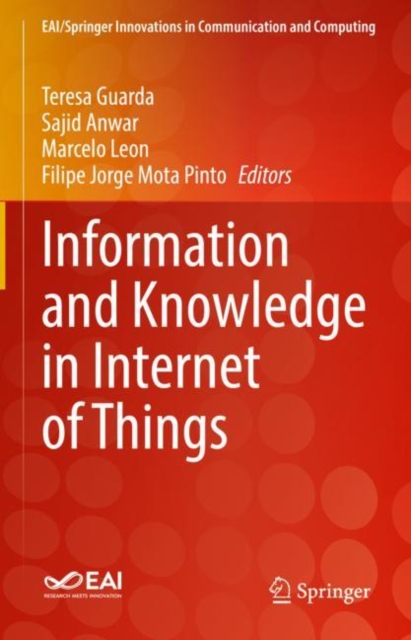 Information and Knowledge in Internet of Things, Hardback Book