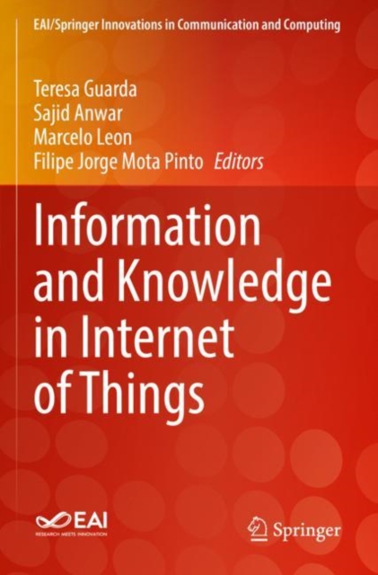 Information and Knowledge in Internet of Things, Paperback / softback Book