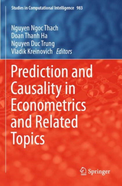 Prediction and Causality in Econometrics and Related Topics, Paperback / softback Book