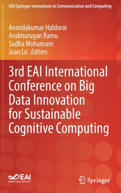 3rd EAI International Conference on Big Data Innovation for Sustainable Cognitive Computing, Hardback Book