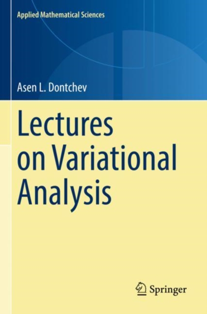 Lectures on Variational Analysis, Paperback / softback Book