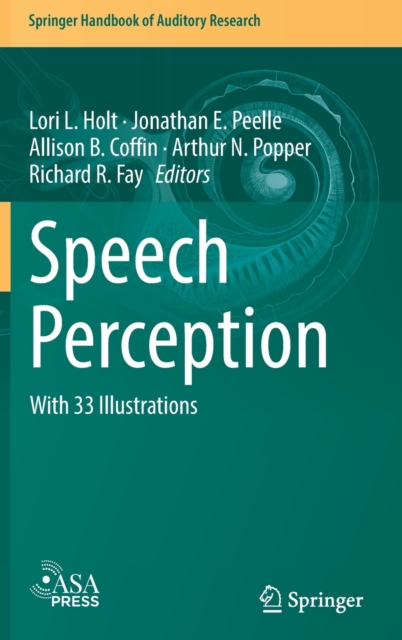 Speech Perception, Hardback Book