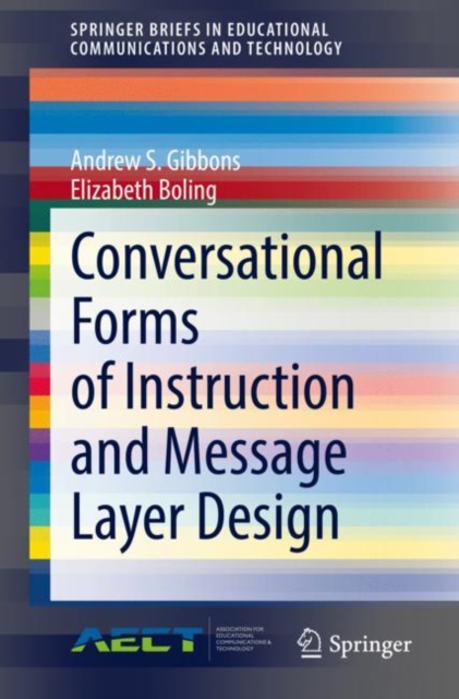 Conversational Forms of Instruction and Message Layer Design, Paperback / softback Book