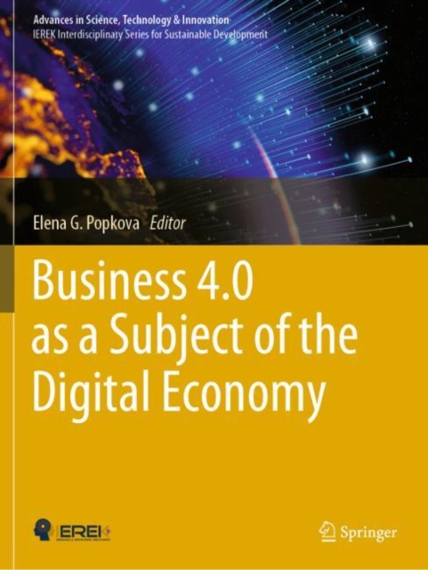 Business 4.0 as a Subject of the Digital Economy, Paperback / softback Book