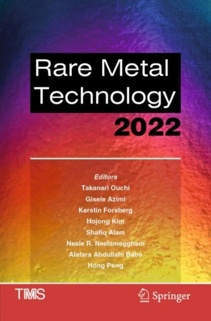 Rare Metal Technology 2022, Paperback / softback Book