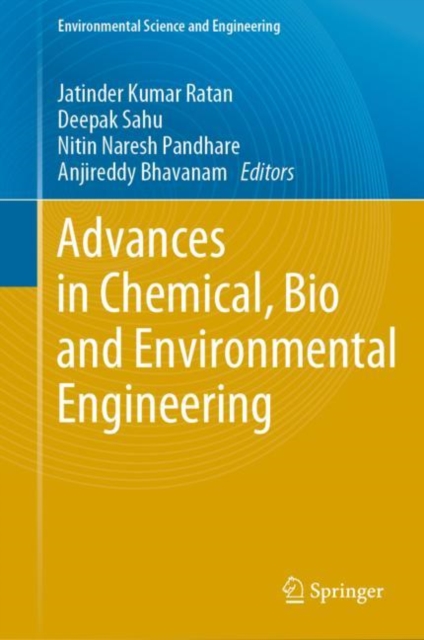Advances in Chemical, Bio and Environmental Engineering, Hardback Book