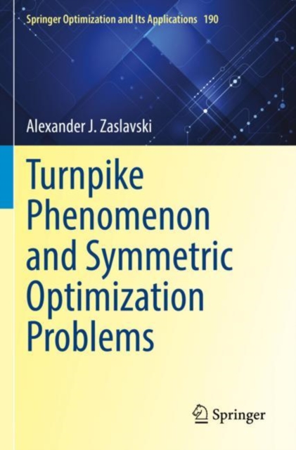 Turnpike Phenomenon and Symmetric Optimization  Problems, Paperback / softback Book