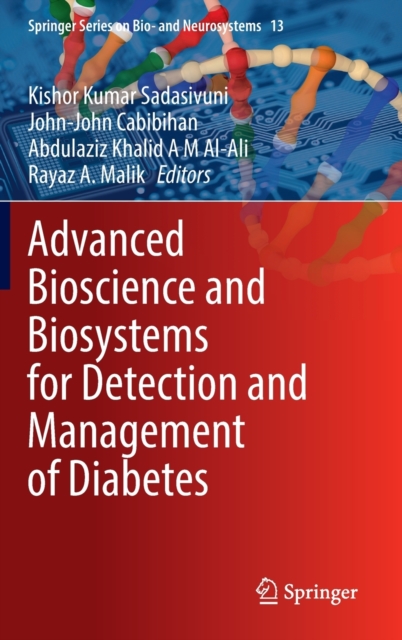 Advanced Bioscience and Biosystems for Detection and Management of Diabetes, Hardback Book