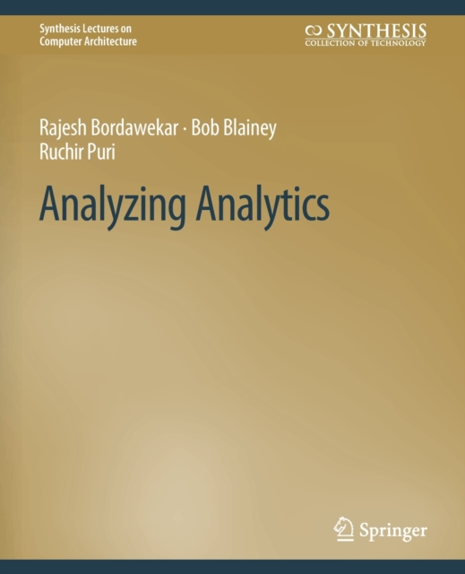 Analyzing Analytics, Paperback / softback Book