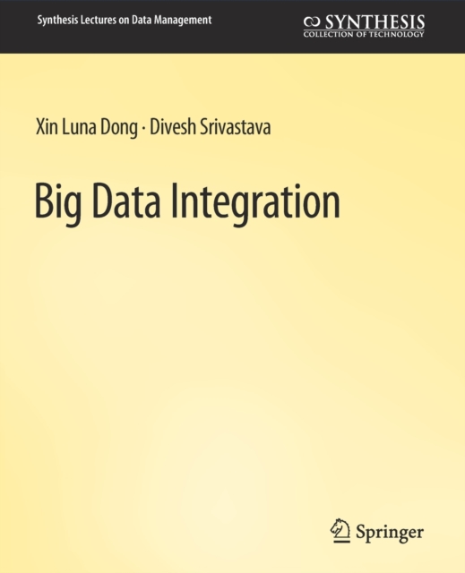 Big Data Integration, Paperback / softback Book