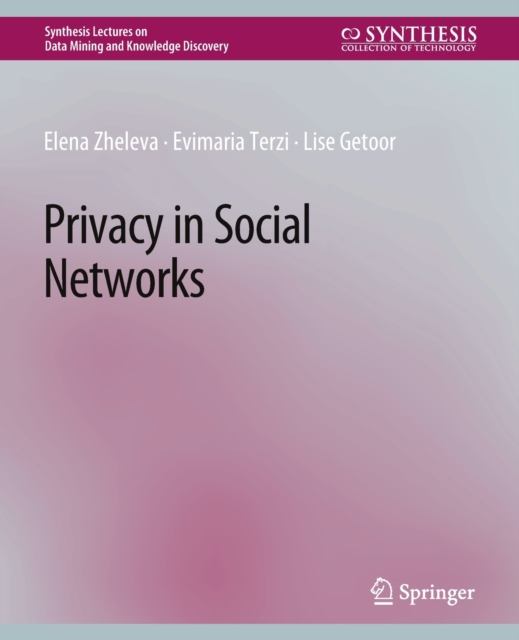 Privacy in Social Networks, Paperback / softback Book