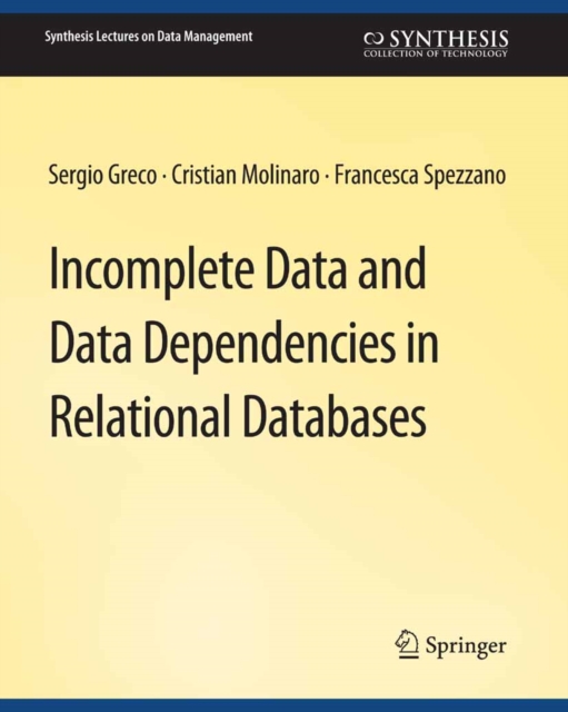 Incomplete Data and Data Dependencies in Relational Databases, PDF eBook