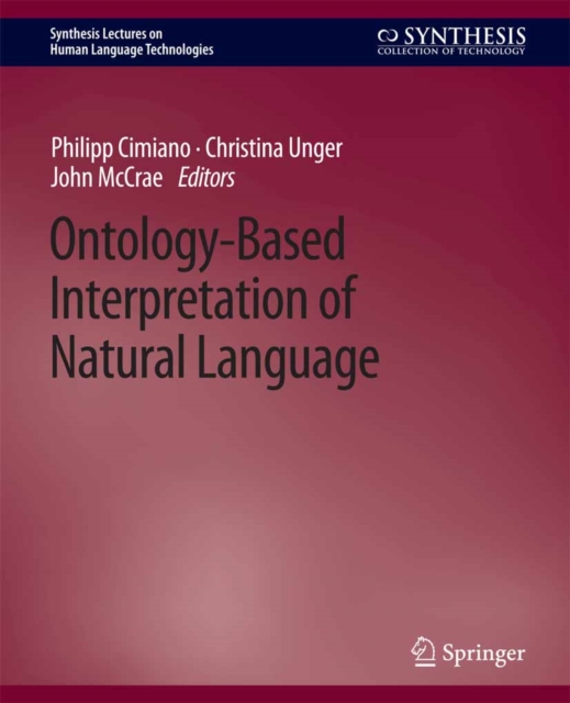 Ontology-Based Interpretation of Natural Language, PDF eBook